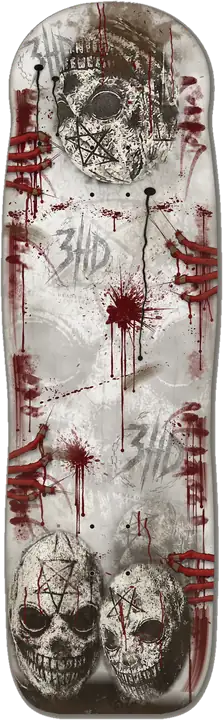Zombie Attack skate deck
