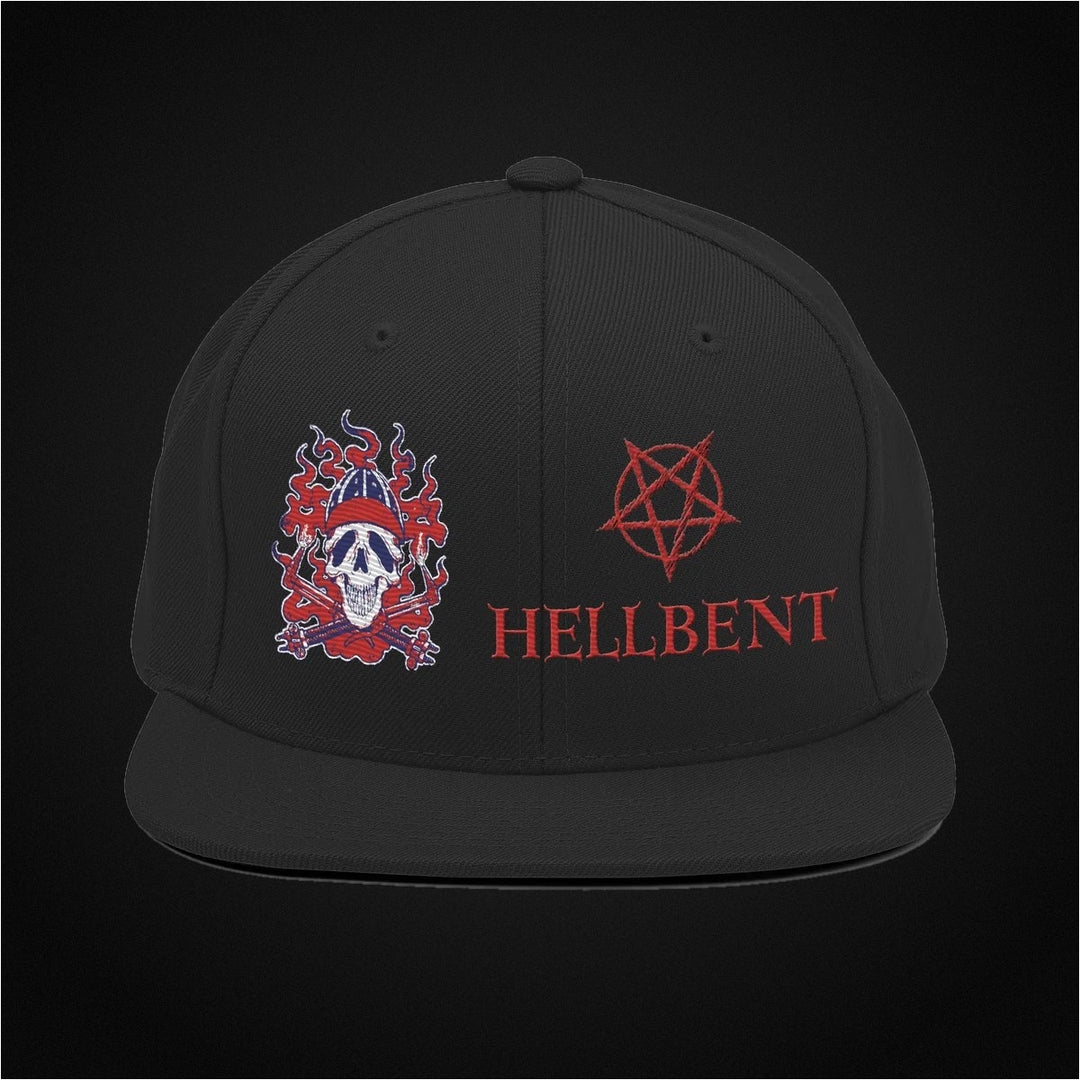 Skull Covers - Hellbent cap on dark asphalt